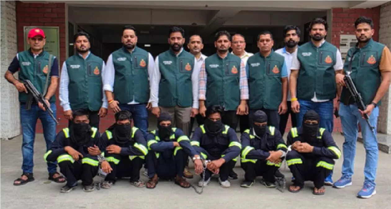 दिल्ली पुलिस की बड़ी कार्रवाई, शहजाद भट्टी नेटवर्क के दो मॉड्यूल का पर्दाफाश; छह आरोपी गिरफ्तार दिल्ली पुलिस की बड़ी कार्रवाई, शहजाद भट्टी नेटवर्क के दो मॉड्यूल का पर्दाफाश; छह आरोपी गिरफ्तार