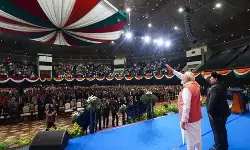 भारत की विकास यात्रा मतलब 1.4 अरब लोगों की आगे बढ़ती उम्मीदें : पीएम मोदी भारत की विकास यात्रा मतलब 1.4 अरब लोगों की आगे बढ़ती उम्मीदें : पीएम मोदी