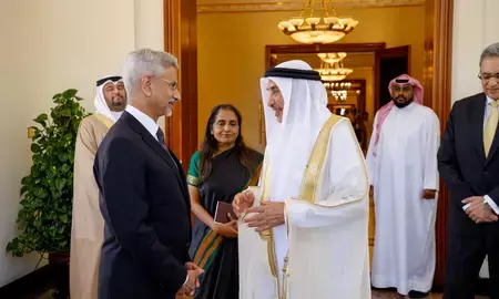 जयशंकर की बहरीन के उप प्रधानमंत्री से की मुलाकात, द्विपक्षीय मुद्दों पर चर्चा जयशंकर की बहरीन के उप प्रधानमंत्री से की मुलाकात, द्विपक्षीय मुद्दों पर चर्चा