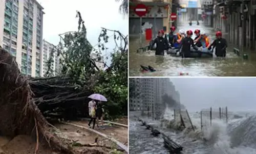 चीन में बाढ़ का तांडव! 6 की मौत, 11 लापता, लाखों लोग संकट में चीन में बाढ़ का तांडव! 6 की मौत, 11 लापता, लाखों लोग संकट में