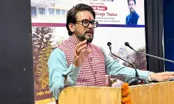 भक्तों पर गोली चलाने का आदेश देने वालों को रातोंरात राम याद आने लगे : अनुराग ठाकुर भक्तों पर गोली चलाने का आदेश देने वालों को रातोंरात राम याद आने लगे : अनुराग ठाकुर