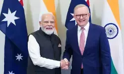 भारत-ऑस्ट्रेलिया के रणनीतिक रिश्तों को नई उड़ान, परमाणु ऊर्जा से रक्षा सहयोग तक हुए अहम समझौते भारत-ऑस्ट्रेलिया के रणनीतिक रिश्तों को नई उड़ान, परमाणु ऊर्जा से रक्षा सहयोग तक हुए अहम समझौते