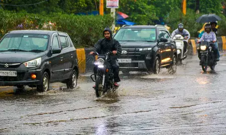 दिल्ली-एनसीआर में अगले दो दिन बारिश के आसार, शुक्रवार के लिए आईएमडी का येलो अलर्ट दिल्ली-एनसीआर में अगले दो दिन बारिश के आसार, शुक्रवार के लिए आईएमडी का येलो अलर्ट