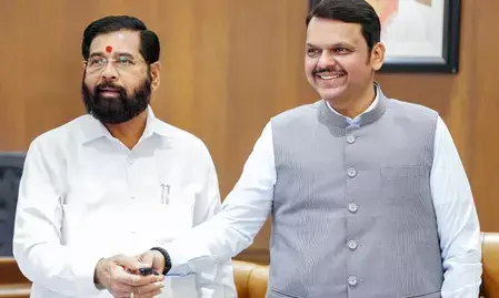 हम जुदा नहीं होंगे, फडणवीस संग रिश्तों पर एकनाथ शिंदे ने शेर सुनाकर दिया विपक्ष को जवाब हम जुदा नहीं होंगे, फडणवीस संग रिश्तों पर एकनाथ शिंदे ने शेर सुनाकर दिया विपक्ष को जवाब