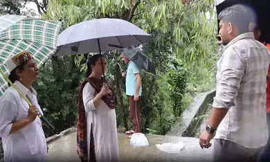 हिमाचल प्रदेश में भारी बारिश, कुल्लू में भूस्खलन का खतरा बढ़ा, केंद्रीय मंत्री जेपी नड्डा का दौरा रद्द