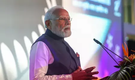 पीएम मोदी ने गिनाईं भारत की वैश्विक उपलब्धियां, कहा-दुनिया को दे रहे हैं विकास का नया मॉडल पीएम मोदी ने गिनाईं भारत की वैश्विक उपलब्धियां, कहा-दुनिया को दे रहे हैं विकास का नया मॉडल