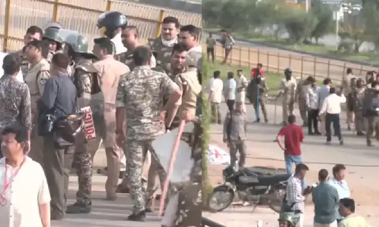 दतिया उपचुनाव: नरोत्तम मिश्रा का टिकट कटने पर बवाल, रातभर जाम के बाद पुलिस ने हटाई भीड़, धारा-163 लागू