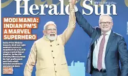 ग्लोबल स्टेज का मिस्टर इंडिया... ऑस्ट्रेलियाई मीडिया ने प्रधानमंत्री मोदी के दौरे को लिया हाथों-हाथ