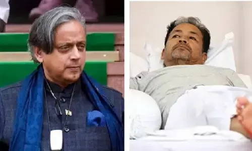 सोनम वांगचुक से अनशन खत्म करने की शशि थरूर ने की अपील, बोले- आपकी आवाज संसद में उठाएंगे सोनम वांगचुक से अनशन खत्म करने की शशि थरूर ने की अपील, बोले- आपकी आवाज संसद में उठाएंगे