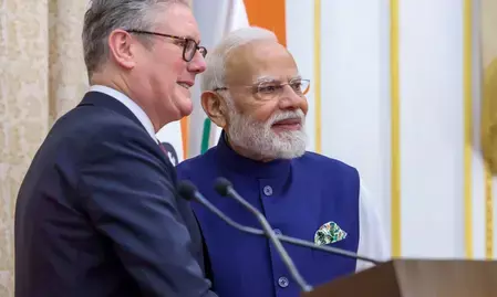 एफटीए से भारत-यूके के बीच नए व्यापार युग की शुरुआत, जीरो टैरिफ से निर्यातकों को फायदा एफटीए से भारत-यूके के बीच नए व्यापार युग की शुरुआत, जीरो टैरिफ से निर्यातकों को फायदा