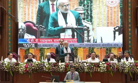 राजस्थान की हर पीढ़ी ने लोकतांत्रिक मूल्यों को मजबूत करने में महत्वपूर्ण योगदान दिया : सीपी राधाकृष्णन