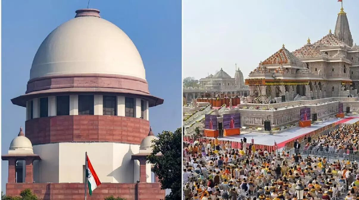 राम मंदिर चढ़ावा चोरी मामले पर सुप्रीम कोर्ट की सख्त टिप्पणी, बोला- ‘ यह अपराधिक मामला है, इसे राजनीति का मुद्दा न बनाएं'