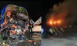 महाराष्ट्र: वर्धा जिले में सड़क हादसे में छह की मौत, उपमुख्यमंत्री सुनेत्रा पवार ने जताई संवेदना महाराष्ट्र: वर्धा जिले में सड़क हादसे में छह की मौत, उपमुख्यमंत्री सुनेत्रा पवार ने जताई संवेदना