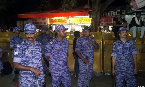 दिल्ली छावनी में तब्दील: CJP के संसद मार्च से पहले हाई अलर्ट, 5000 जवान तैनात दिल्ली छावनी में तब्दील: CJP के संसद मार्च से पहले हाई अलर्ट, 5000 जवान तैनात
