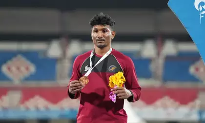 ट्रिपल जंपर सेल्वा प्रभु कॉमनवेल्थ गेम्स में डेब्यू के लिए तैयार ट्रिपल जंपर सेल्वा प्रभु कॉमनवेल्थ गेम्स में डेब्यू के लिए तैयार