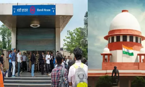 सीजेपी प्रदर्शन के बीच 16 मेट्रो स्टेशन बंद, सुप्रीम कोर्ट पहुंचा असर; सीजेआई बोले- दोपहर तक समाधान नहीं हुआ तो करेंगे हस्तक्षेप सीजेपी प्रदर्शन के बीच 16 मेट्रो स्टेशन बंद, सुप्रीम कोर्ट पहुंचा असर; सीजेआई बोले- दोपहर तक समाधान नहीं हुआ तो करेंगे हस्तक्षेप