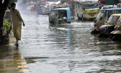 भारी बारिश और फ्लैश फ्लड ने मचाई तबाही: पाकिस्तान