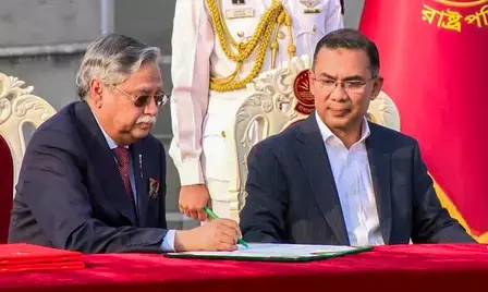बांग्लादेश के राष्ट्रपति मोहम्मद शहाबुद्दीन जल्द दे सकते हैं इस्तीफा बांग्लादेश के राष्ट्रपति मोहम्मद शहाबुद्दीन जल्द दे सकते हैं इस्तीफा