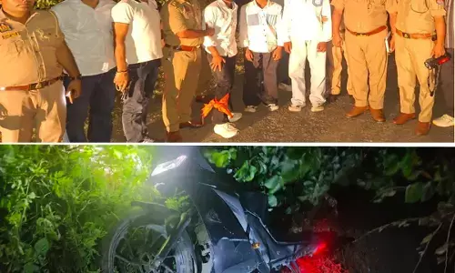 महिला से लूटा लॉकेट और बंद मकान में चोरी का खुलासा, पुलिस मुठभेड़ में तीन बदमाश गिरफ्तार