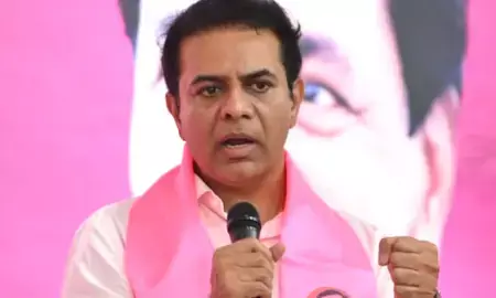 केटीआर ने सीएम रेवंत रेड्डी को भेजा कानूनी नोटिस, 48 घंटे में बिना शर्त माफी मांगने की मांग केटीआर ने सीएम रेवंत रेड्डी को भेजा कानूनी नोटिस, 48 घंटे में बिना शर्त माफी मांगने की मांग