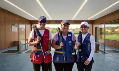 आईएसएसएफ शूटिंग वर्ल्ड कप: विमेंस स्कीट इवेंट में किम्बर्ली रोड का जलवा, 27वें वर्ल्ड कप गोल्ड पर निशाना साधा आईएसएसएफ शूटिंग वर्ल्ड कप: विमेंस स्कीट इवेंट में किम्बर्ली रोड का जलवा, 27वें वर्ल्ड कप गोल्ड पर निशाना साधा