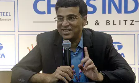 विश्वनाथन आनंद बने फिडे के अंतरिम अध्यक्ष, अर्काडी द्वोरकोविच पर ईयू के प्रतिबंध के बाद मिली जिम्मेदारी विश्वनाथन आनंद बने फिडे के अंतरिम अध्यक्ष, अर्काडी द्वोरकोविच पर ईयू के प्रतिबंध के बाद मिली जिम्मेदारी