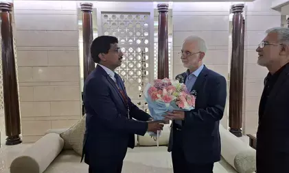 ब्रिक्स बैठक में हिस्सा लेने दिल्ली आए ईरान के गृह मंत्री एस्कंदर मोमेनी ब्रिक्स बैठक में हिस्सा लेने दिल्ली आए ईरान के गृह मंत्री एस्कंदर मोमेनी