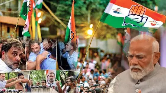 मोदीजी की बड़ी हार लेकिन नरेटिव की लड़ाई में कांग्रेस को मेहनत करना होगी मोदीजी की बड़ी हार लेकिन नरेटिव की लड़ाई में कांग्रेस को मेहनत करना होगी
