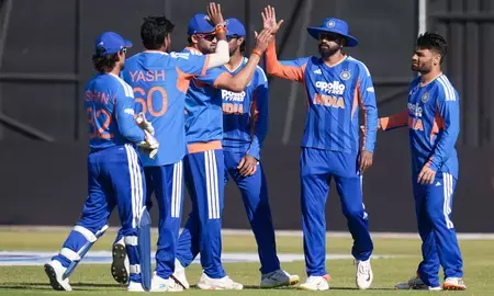 तीसरे टी20 में 35 रन से हारी जिम्बाब्वे, भारत ने 3-0 से जीती सीरीज तीसरे टी20 में 35 रन से हारी जिम्बाब्वे, भारत ने 3-0 से जीती सीरीज