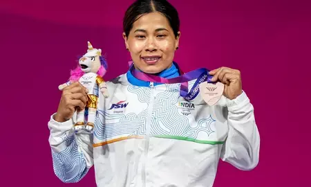 कॉमनवेल्थ गेम्स 2026: ब्रॉन्ज मेडल जीतने पर प्रधानमंत्री मोदी सहित कई नेताओं ने बिंद्यारानी देवी को दी बधाई