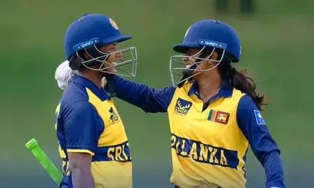 महिला वनडे: पाकिस्तान को 8 विकेट से रौंदकर श्रीलंकाई महिला टीम ने 2-1 से जीती सीरीज महिला वनडे: पाकिस्तान को 8 विकेट से रौंदकर श्रीलंकाई महिला टीम ने 2-1 से जीती सीरीज