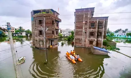 ओडिशा में बाढ़ से 3 लोगों की मौत, 748 गांव प्रभावित ओडिशा में बाढ़ से 3 लोगों की मौत, 748 गांव प्रभावित