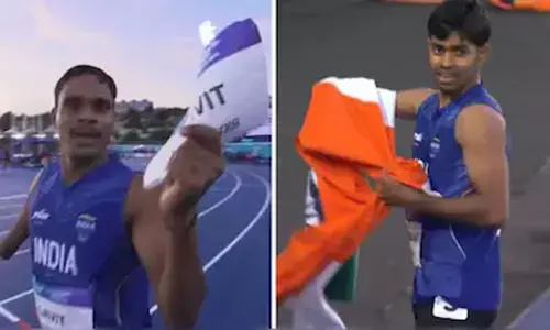 सीडब्ल्यूजी 2026: पुरुषों की 100 मीटर टी47 स्पर्धा में भारत का जलवा, गोल्ड के साथ सिल्वर भी जीता