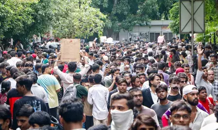 नीट विरोध प्रदर्शनकारियों को दिल्ली सरकार की बड़ी राहत; मुकदमों की होगी समीक्षा, गिरफ्तार लोगों की रिहाई की प्रक्रिया शुरू नीट विरोध प्रदर्शनकारियों को दिल्ली सरकार की बड़ी राहत; मुकदमों की होगी समीक्षा, गिरफ्तार लोगों की रिहाई की प्रक्रिया शुरू