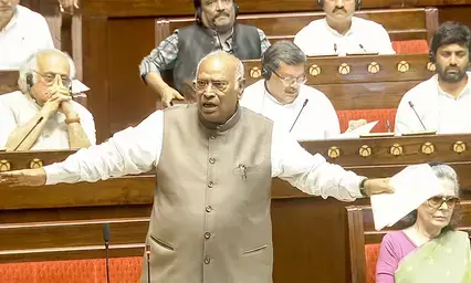 मल्लिकार्जुन खड़गे के बयान पर घमासान, भाजपा ने साधा निशाना, विपक्ष ने किया बचाव​‌
