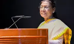 राष्ट्रपति द्रौपदी मुर्मु ने स्वर्ण पदक विजेता अस्मिता डे और हर्ष सिंह को दी बधाई