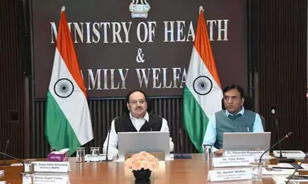जेपी नड्डा ने स्वास्थ्य संस्थानों में परियोजना सारथी के विस्तार का आकलन करने के लिए बैठक की