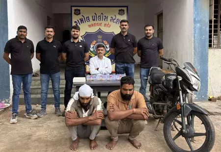 गुजरात पुलिस ने चीखलीघर गिरोह के दो सदस्यों को गिरफ्तार किया, आठ चोरी के मामले सुलझाए गुजरात पुलिस ने चीखलीघर गिरोह के दो सदस्यों को गिरफ्तार किया, आठ चोरी के मामले सुलझाए