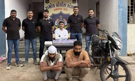 गुजरात पुलिस ने चीखलीघर गिरोह के दो सदस्यों को गिरफ्तार किया, आठ चोरी के मामले सुलझाए