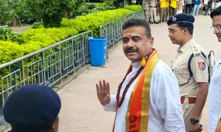 जैश-ए-मोहम्मद के रडार पर CM शुभेंदु अधिकारी: STF के खुलासे के बाद सुरक्षा बढ़ी, काफिले में शामिल हुई बुलेटप्रूफ गाड़ी जैश-ए-मोहम्मद के रडार पर CM शुभेंदु अधिकारी: STF के खुलासे के बाद सुरक्षा बढ़ी, काफिले में शामिल हुई बुलेटप्रूफ गाड़ी