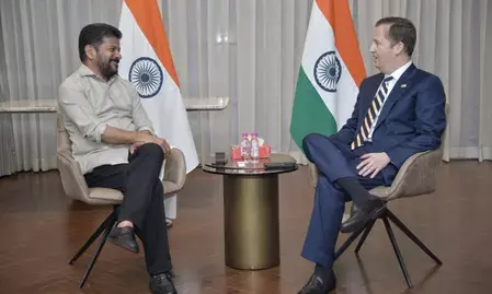 मुख्यमंत्री रेवंत रेड्डी ने अमेरिकी राजदूत सर्जियो गोर से की मुलाकात, कई महत्वपूर्ण मुद्दों पर हुई चर्चा