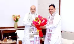 राजस्थान के मुख्यमंत्री विधानसभा सत्र से पहले दिल्ली पहुंचे, गृह मंत्री अमित शाह से मुलाकात की राजस्थान के मुख्यमंत्री विधानसभा सत्र से पहले दिल्ली पहुंचे, गृह मंत्री अमित शाह से मुलाकात की