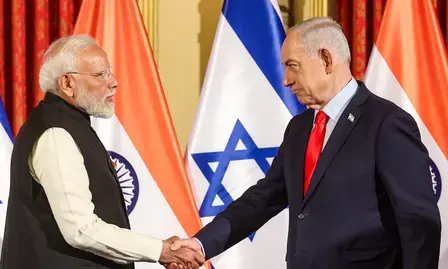 मेरे म‍ित्र, धन्‍यवाद, वार्ता के बाद नेतन्याहू ने जताया प्रधानमंत्री मोदी का आभार, मजबूत रिश्तों की बात दोहराई