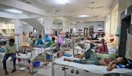 बांग्लादेश में खसरे का कहर, छह बच्चों की मौत, मरने वालों की संख्या 870 के पार बांग्लादेश में खसरे का कहर, छह बच्चों की मौत, मरने वालों की संख्या 870 के पार