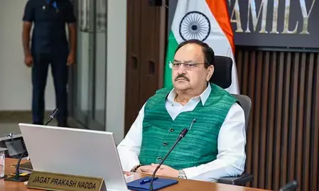 जेपी नड्डा ने जयपुर में तिरंगा यात्रा में हिस्सा लेकर शहीदों को किया नमन, स्वतंत्रता सेनानी से की भेंट जेपी नड्डा ने जयपुर में तिरंगा यात्रा में हिस्सा लेकर शहीदों को किया नमन, स्वतंत्रता सेनानी से की भेंट
