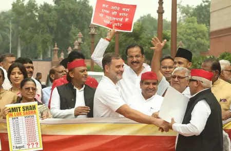 विपक्ष सांसदों ने एफसीआरए बिल का जताया विरोध, कहा- इसके जरिए एनजीओ और विभिन्न संगठनों को बनाया जा रहा निशाना विपक्ष सांसदों ने एफसीआरए बिल का जताया विरोध, कहा- इसके जरिए एनजीओ और विभिन्न संगठनों को बनाया जा रहा निशाना