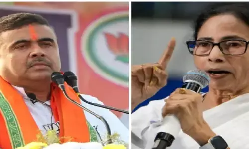 ममता बनर्जी के काफिले पर हमले के बाद सियासत गरम, शुभेंदु अधिकारी बोले- ‘वहां BJP का कोई नहीं था’ ममता बनर्जी के काफिले पर हमले के बाद सियासत गरम, शुभेंदु अधिकारी बोले- ‘वहां BJP का कोई नहीं था’
