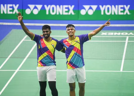 बैडमिंटन में भारत का वैश्विक चेहरा: सात्विकसाईंराज रंकीरेड्डी बैडमिंटन में भारत का वैश्विक चेहरा: सात्विकसाईंराज रंकीरेड्डी