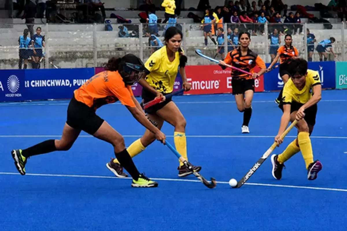 जूनियर महिला हॉकी नेशनल्स: दूसरे दिन आंध्र प्रदेश, पुडुचेरी और कर्नाटक ने दर्ज की जीत