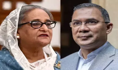 शेख हसीना को वापस भेजें तभी भारत आएंगे तारिक रहमान? बांग्लादेश ने रखी बड़ी शर्त शेख हसीना को वापस भेजें तभी भारत आएंगे तारिक रहमान? बांग्लादेश ने रखी बड़ी शर्त